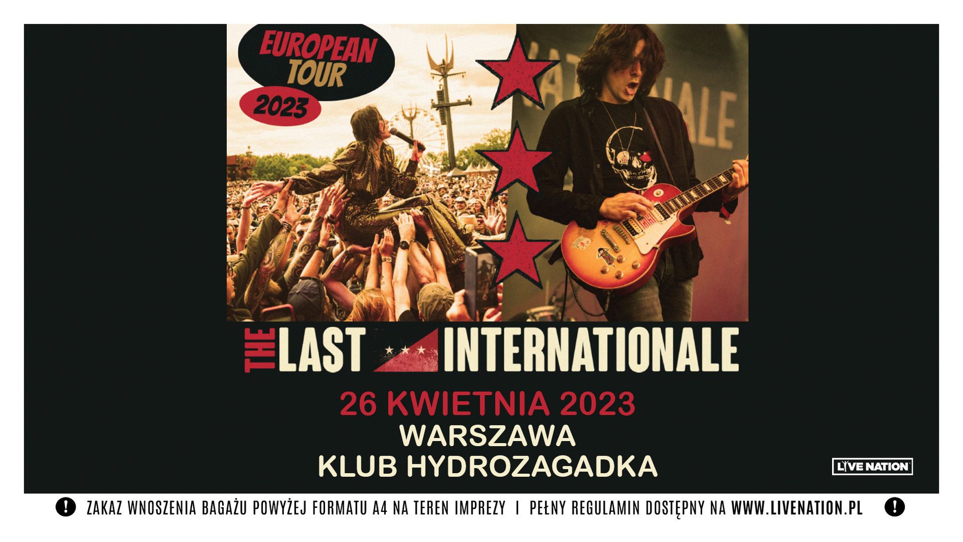 Bilety kolekcjonerskie - The Last Internationale