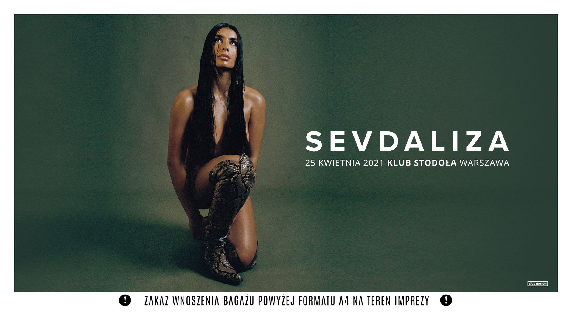 Bilety kolekcjonerskie - Sevdaliza