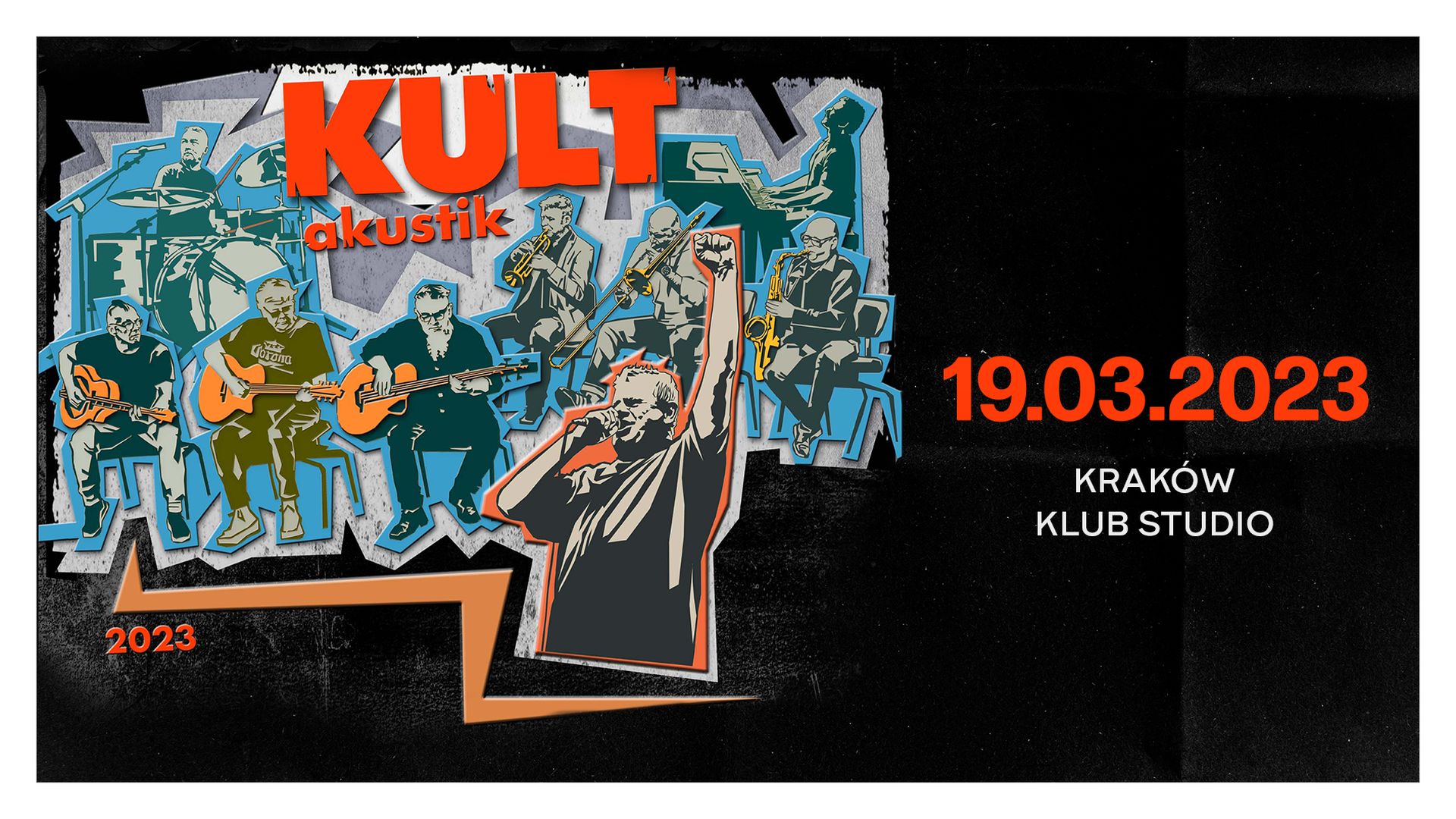 Bilety kolekcjonerskie - Kult Akustik 2023