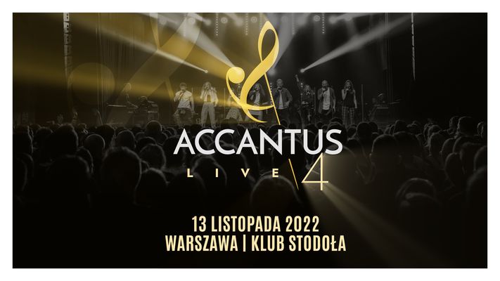 Bilety kolekcjonerskie - Accantus Live 4