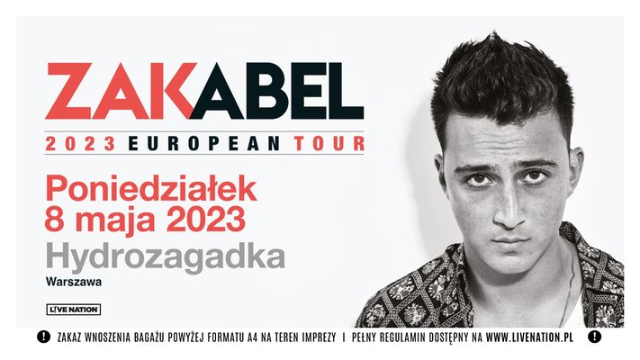 Bilety kolekcjonerskie - Zak Abel
