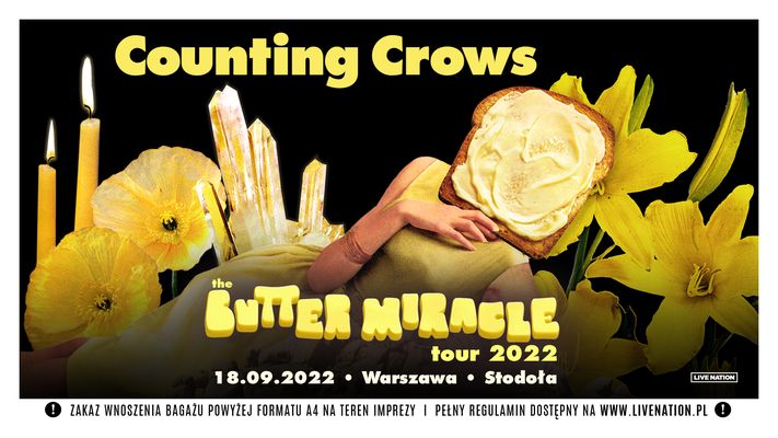 Bilety kolekcjonerskie - Counting Crows