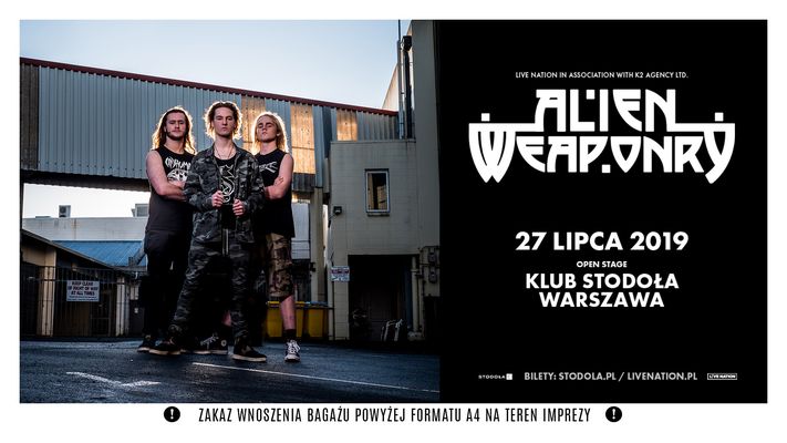 Bilety kolekcjonerskie - Alien Weaponry