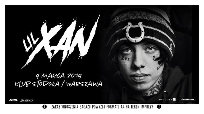 Bilety kolekcjonerskie - Lil Xan