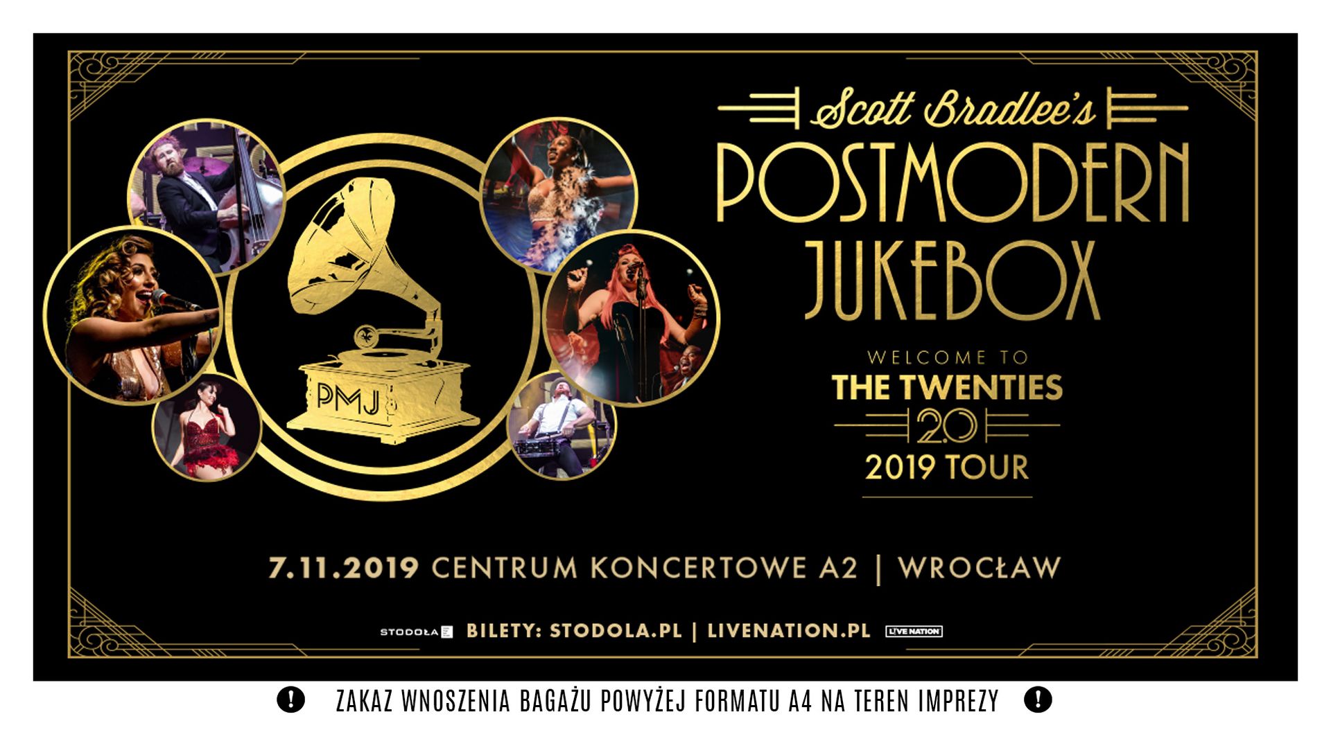 Bilety kolekcjonerskie - Postmodern Jukebox
