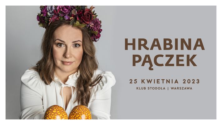 Bilety kolekcjonerskie - Hrabina Pączek – muzyczny stand-up Joanny Kołaczkowskiej