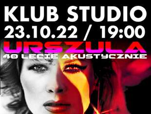 Bilety na wydarzenie URSZULA 40 - lecie Akustycznie URSZULA 40 - lecie Akustycznie - bilety