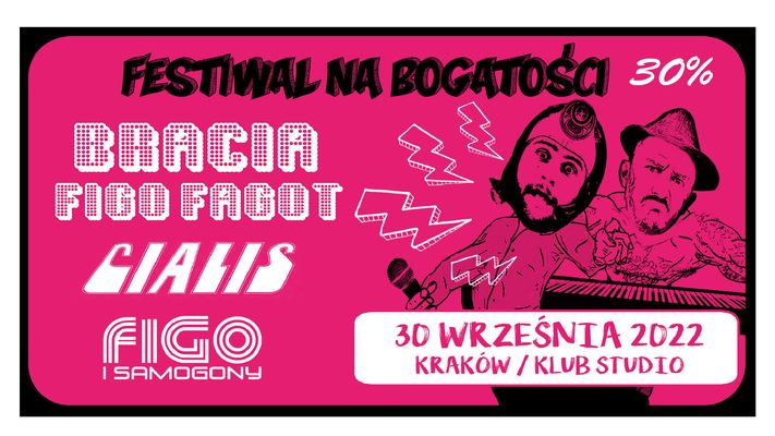 Bilety kolekcjonerskie - Bracia Figo Fagot & Cjalis & FIGO i Samogony