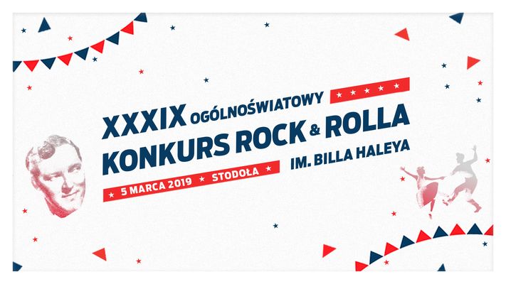Bilety kolekcjonerskie - XXXIX OGÓLNOŚWIATOWY KONKURS ROCK’N’ROLLA IM. BILLA HALEYA