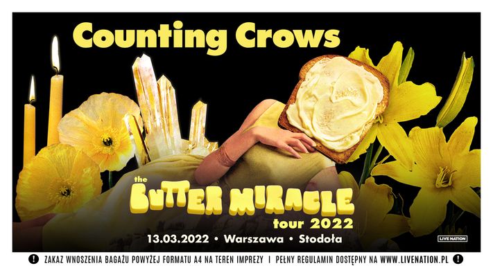 Bilety kolekcjonerskie - Counting Crows