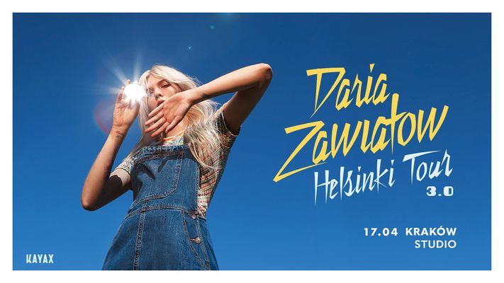 Bilety kolekcjonerskie - Daria Zawiałow - Helsinki Tour 3.0