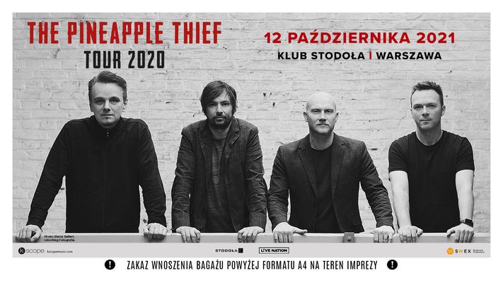 Bilety kolekcjonerskie - The Pineapple Thief