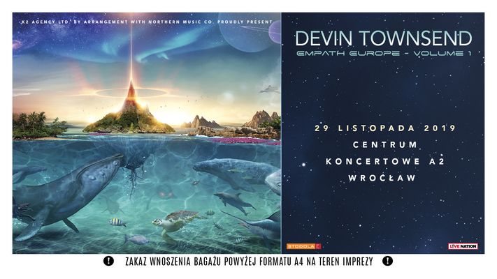 Bilety kolekcjonerskie - Devin Townsend