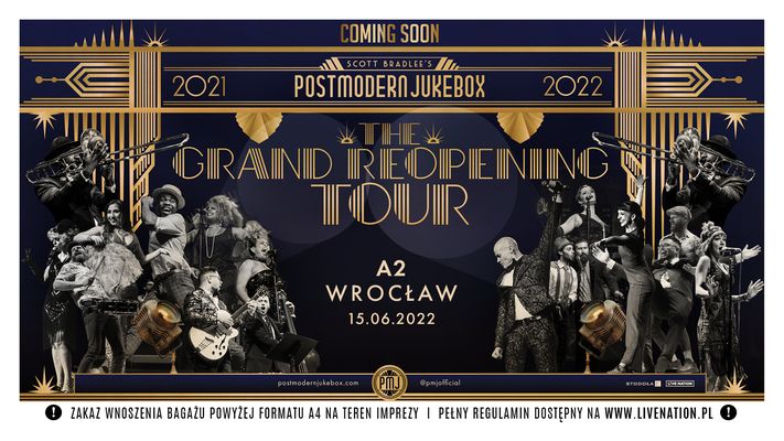 Bilety kolekcjonerskie - Postmodern Jukebox
