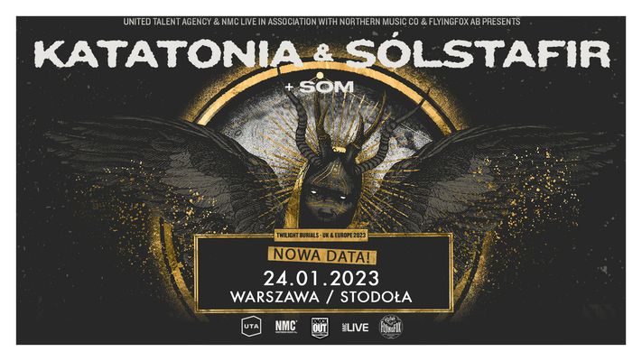 Bilety kolekcjonerskie - Katatonia + Solstafir