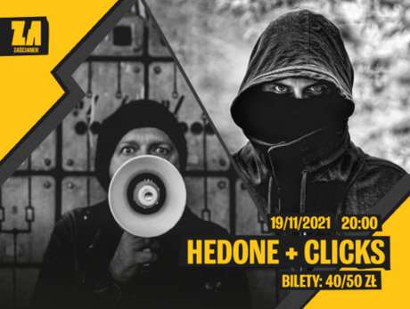 Bilety na wydarzenie Hedone + Clicks Hedone + Clicks - bilety