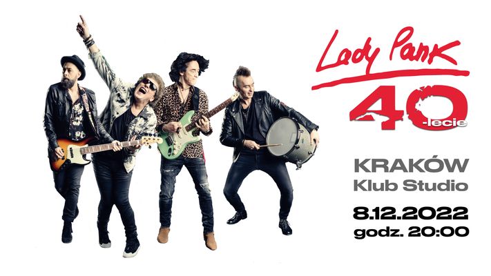 Bilety kolekcjonerskie - Lady Pank - 40-lecie