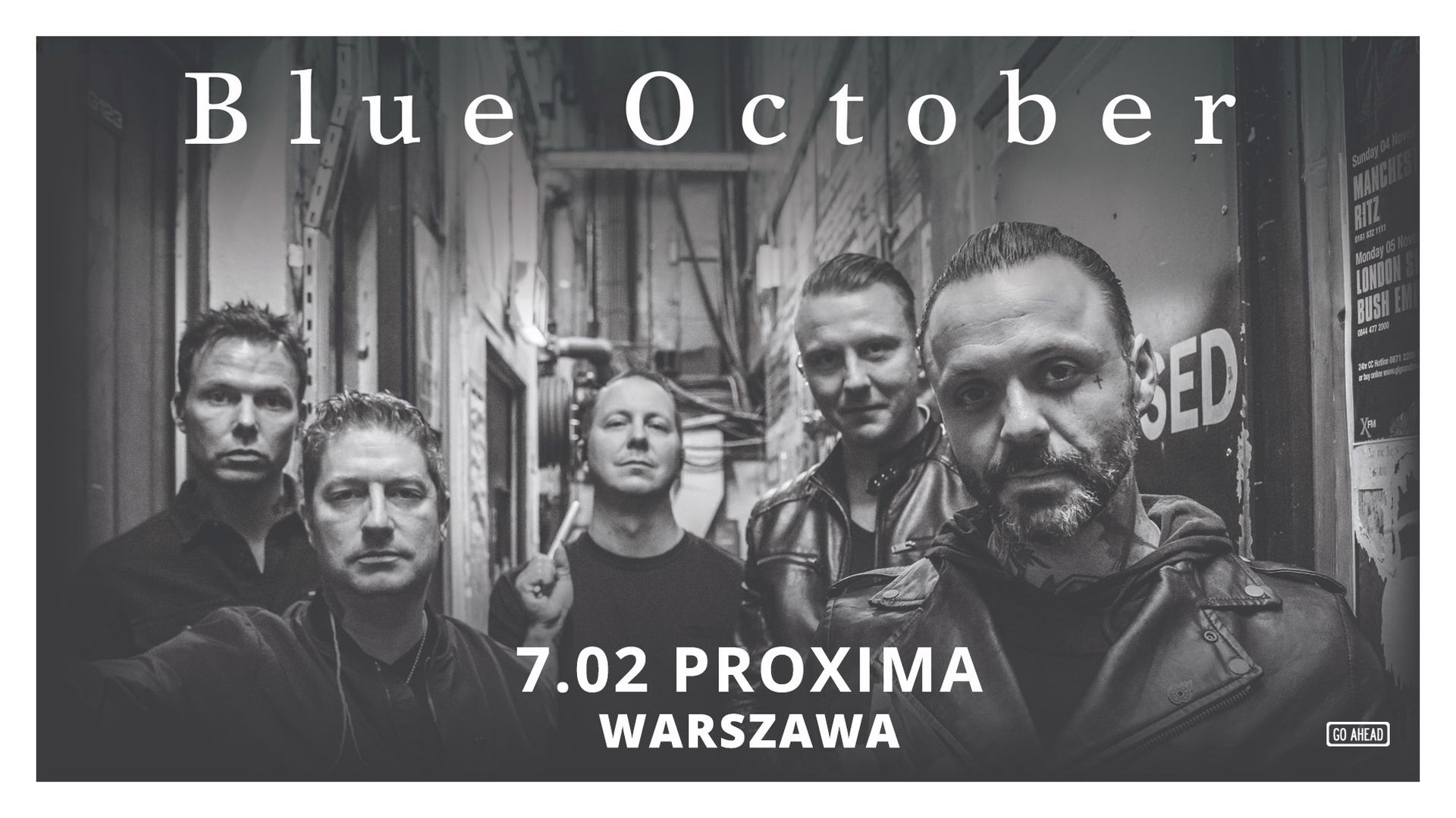Bilety kolekcjonerskie - Blue October
