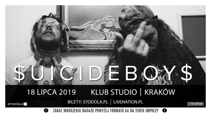 Bilety kolekcjonerskie - $uicideboy$