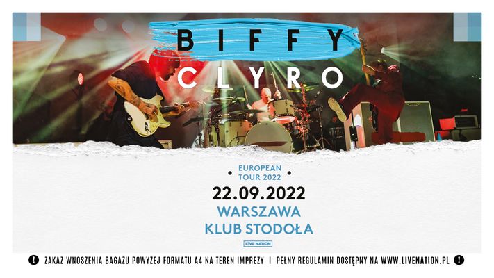 Bilety kolekcjonerskie - Biffy Clyro