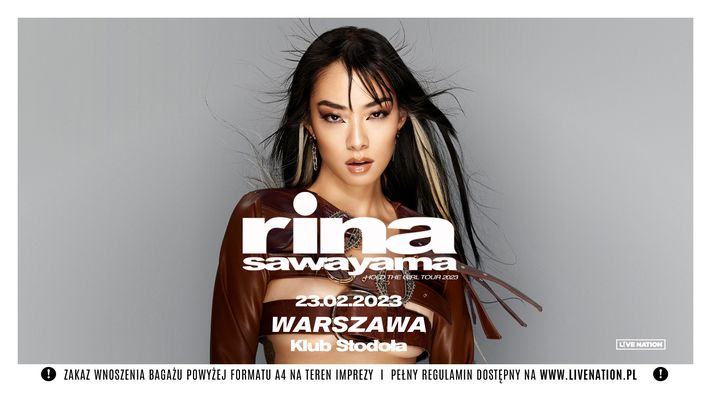 Bilety kolekcjonerskie - Rina Sawayama