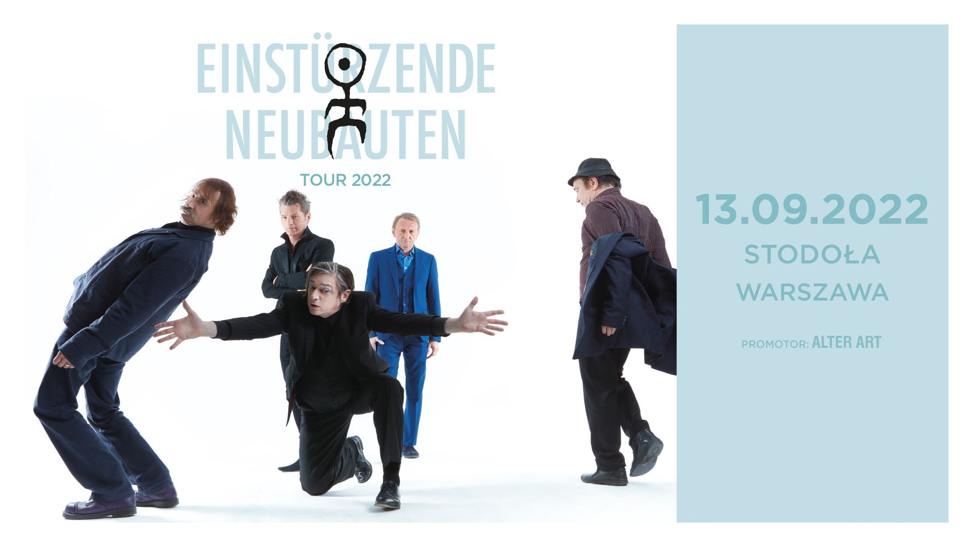 Bilety kolekcjonerskie - Einstürzende Neubauten