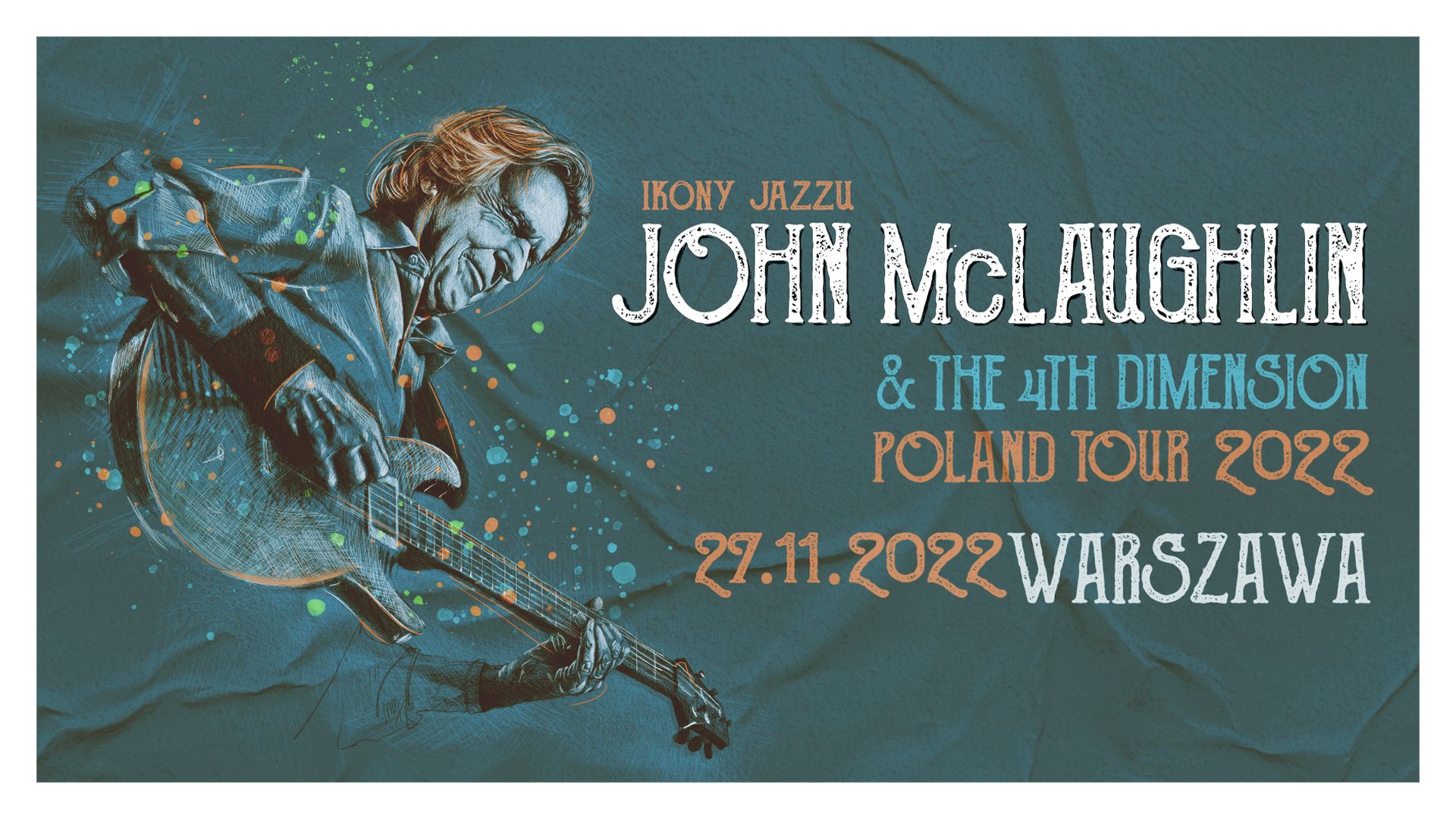 Bilety kolekcjonerskie - Ikony Jazzu / John McLaughlin & The 4th Dimension