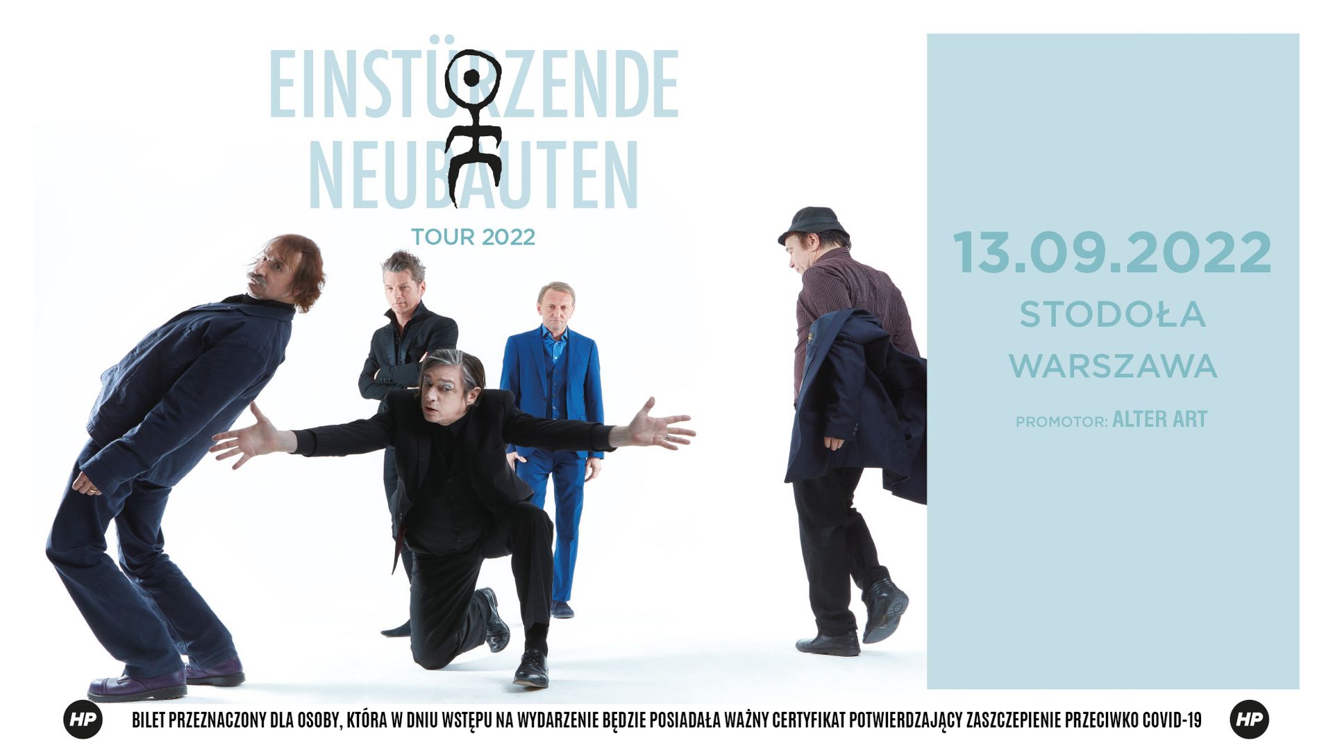 Bilety kolekcjonerskie - Einstürzende Neubauten