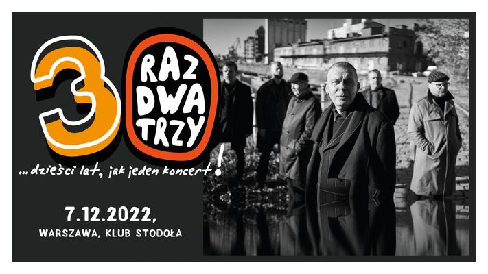 Bilety kolekcjonerskie - Raz, Dwa, Trzy - 30 lat jak jeden koncert!