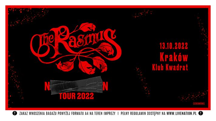 Bilety kolekcjonerskie - The Rasmus