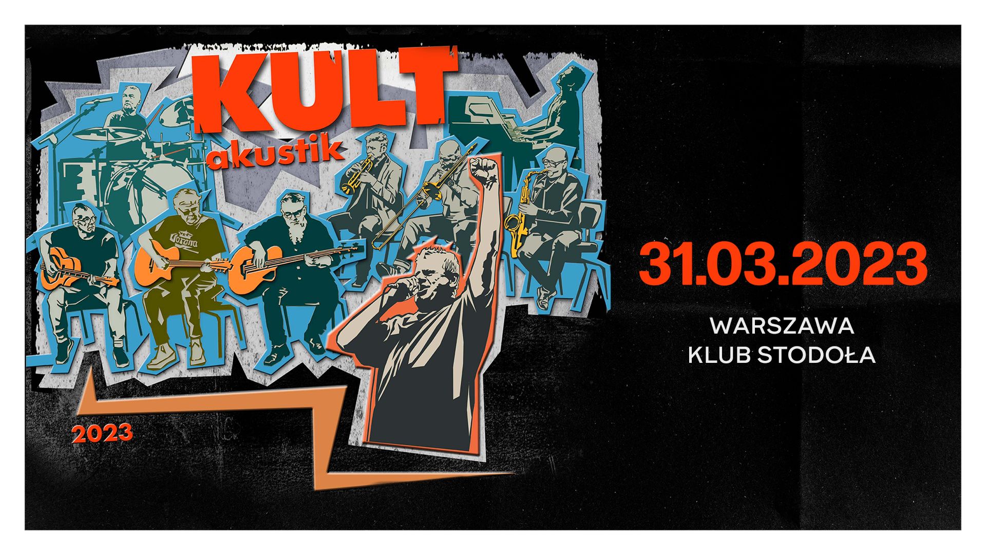 Bilety kolekcjonerskie - Kult Akustik 2023
