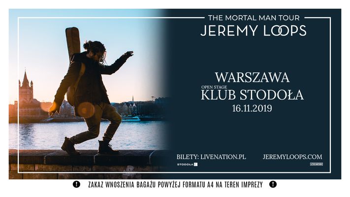 Bilety kolekcjonerskie - Jeremy Loops