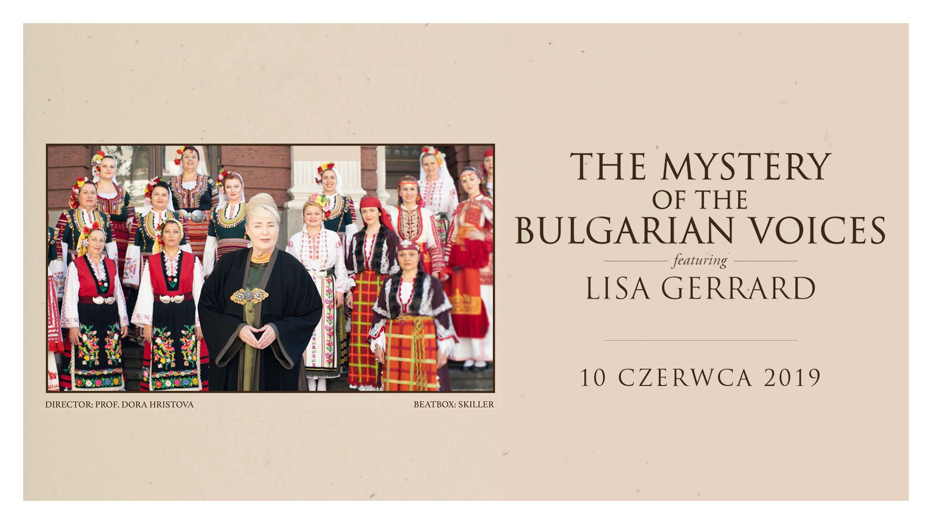 Bilety kolekcjonerskie - The Mystery Of Bulgarian Voices i Lisa Gerrard