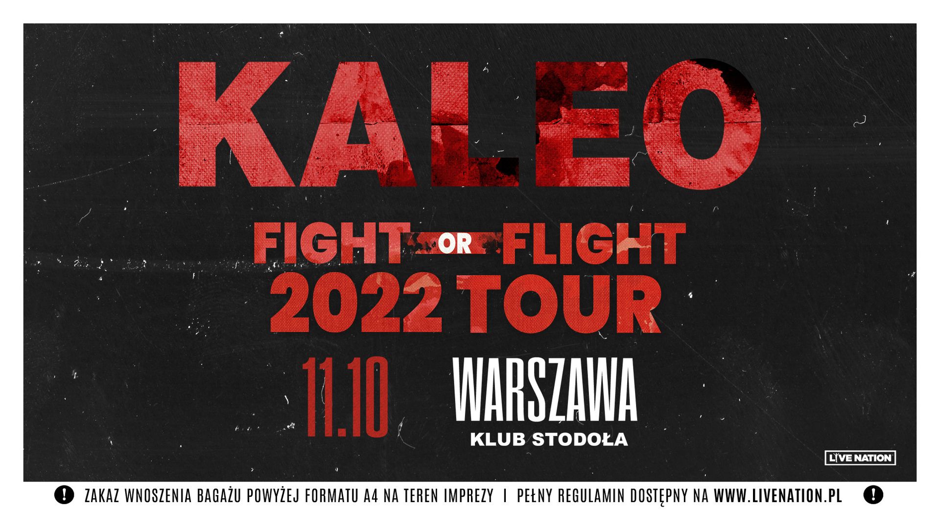 Bilety kolekcjonerskie - KALEO