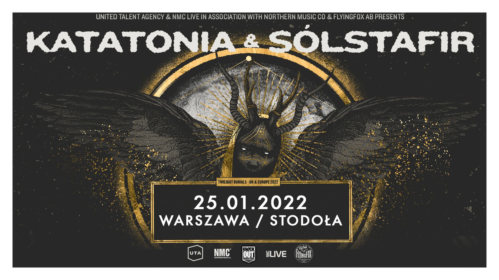 Bilety kolekcjonerskie - Katatonia + Solstafir