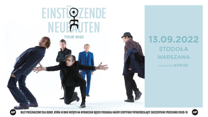 Bilety kolekcjonerskie - Einstürzende Neubauten