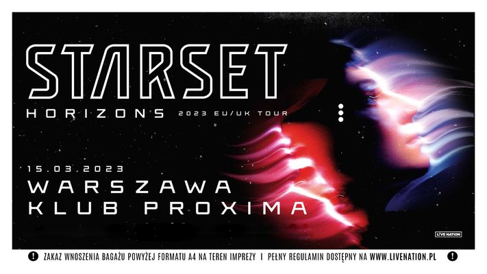 Bilety kolekcjonerskie - Starset