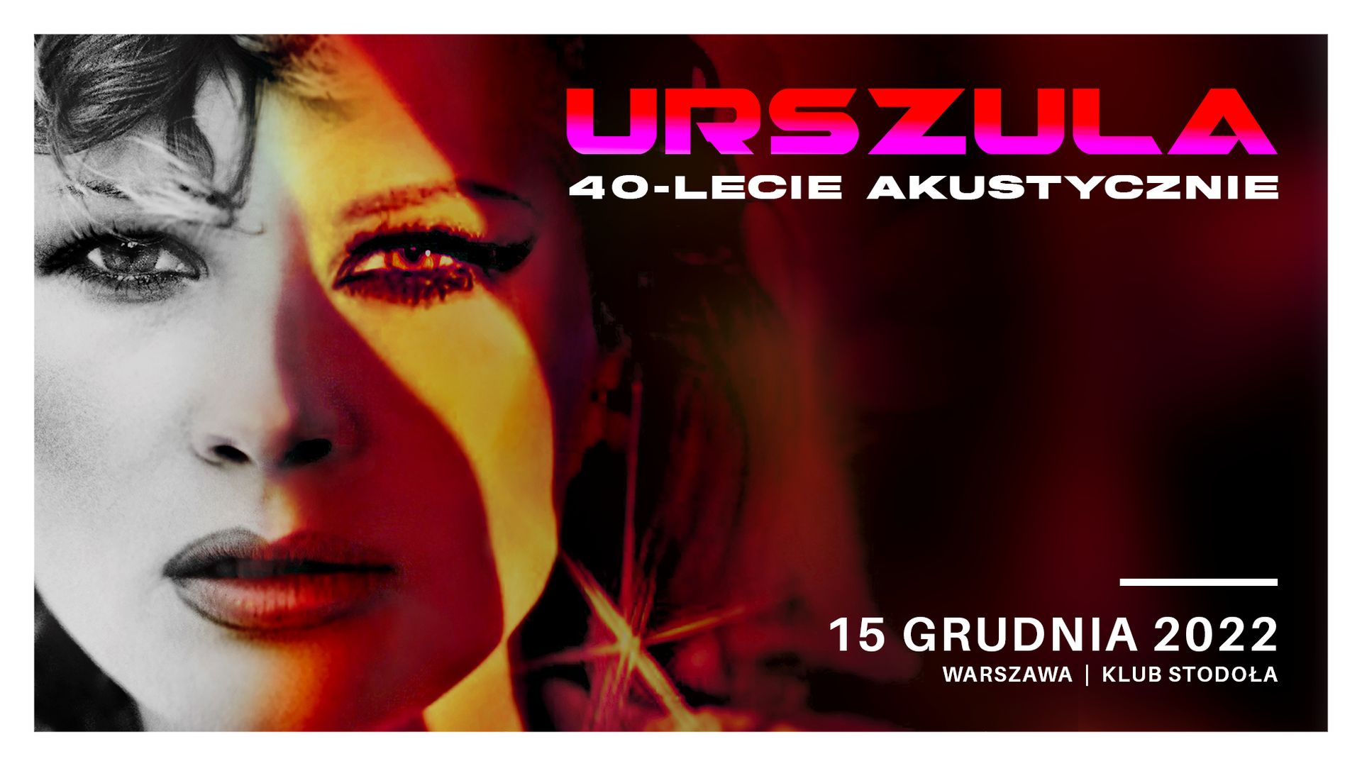 Bilety kolekcjonerskie - URSZULA 40-lecie Akustycznie