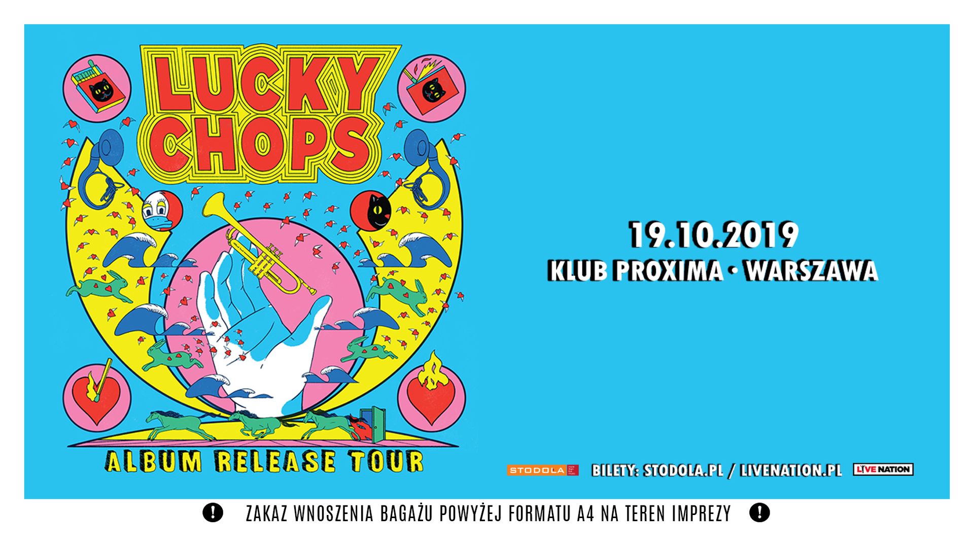 Bilety kolekcjonerskie - Lucky Chops