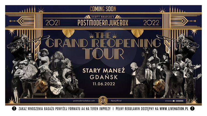 Bilety kolekcjonerskie - Postmodern Jukebox