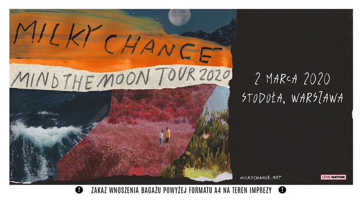 Bilety kolekcjonerskie - Milky Chance