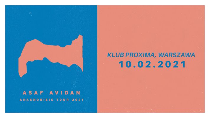 Bilety kolekcjonerskie - Asaf Avidan - Anagnorisis Tour