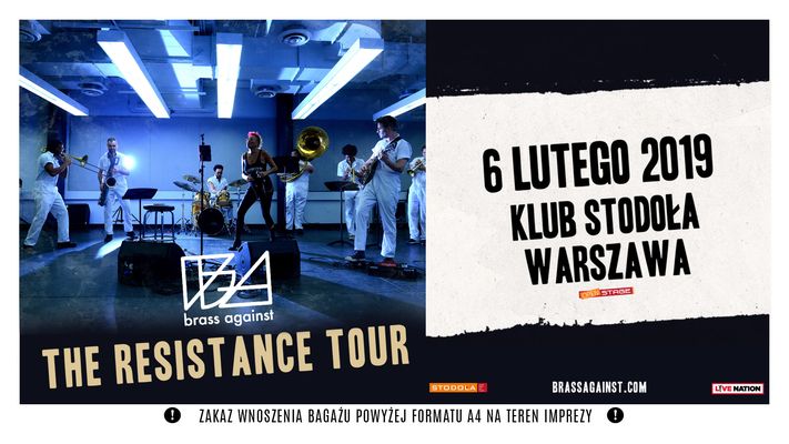 Bilety kolekcjonerskie - Brass Against