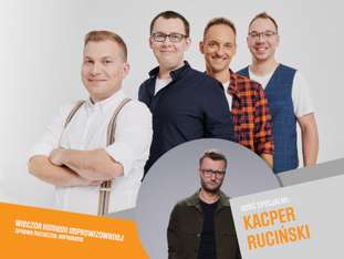Bilety na wydarzenie Wieczór Komedii Improwizowanej z Grupą AD HOC, gość: Kacper Ruciński Wieczór Komedii Improwizowanej z Grupą AD HOC, gość: Kacper Ruciński - bilety