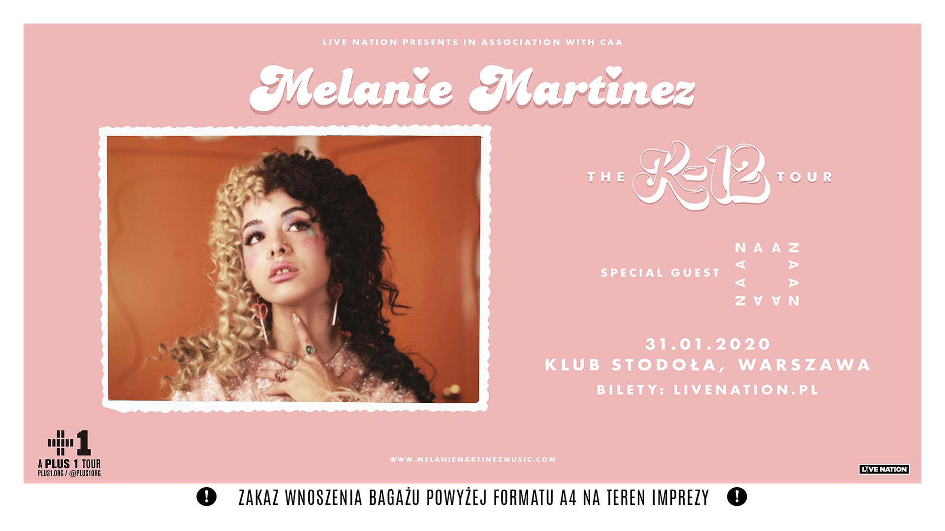 Bilety kolekcjonerskie - Melanie Martinez