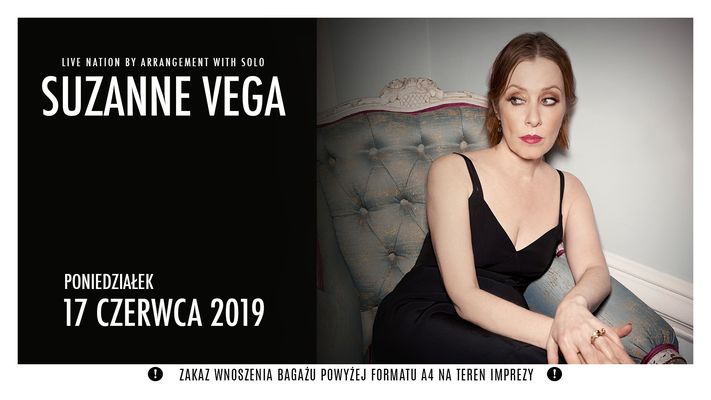 Bilety kolekcjonerskie - Suzanne Vega