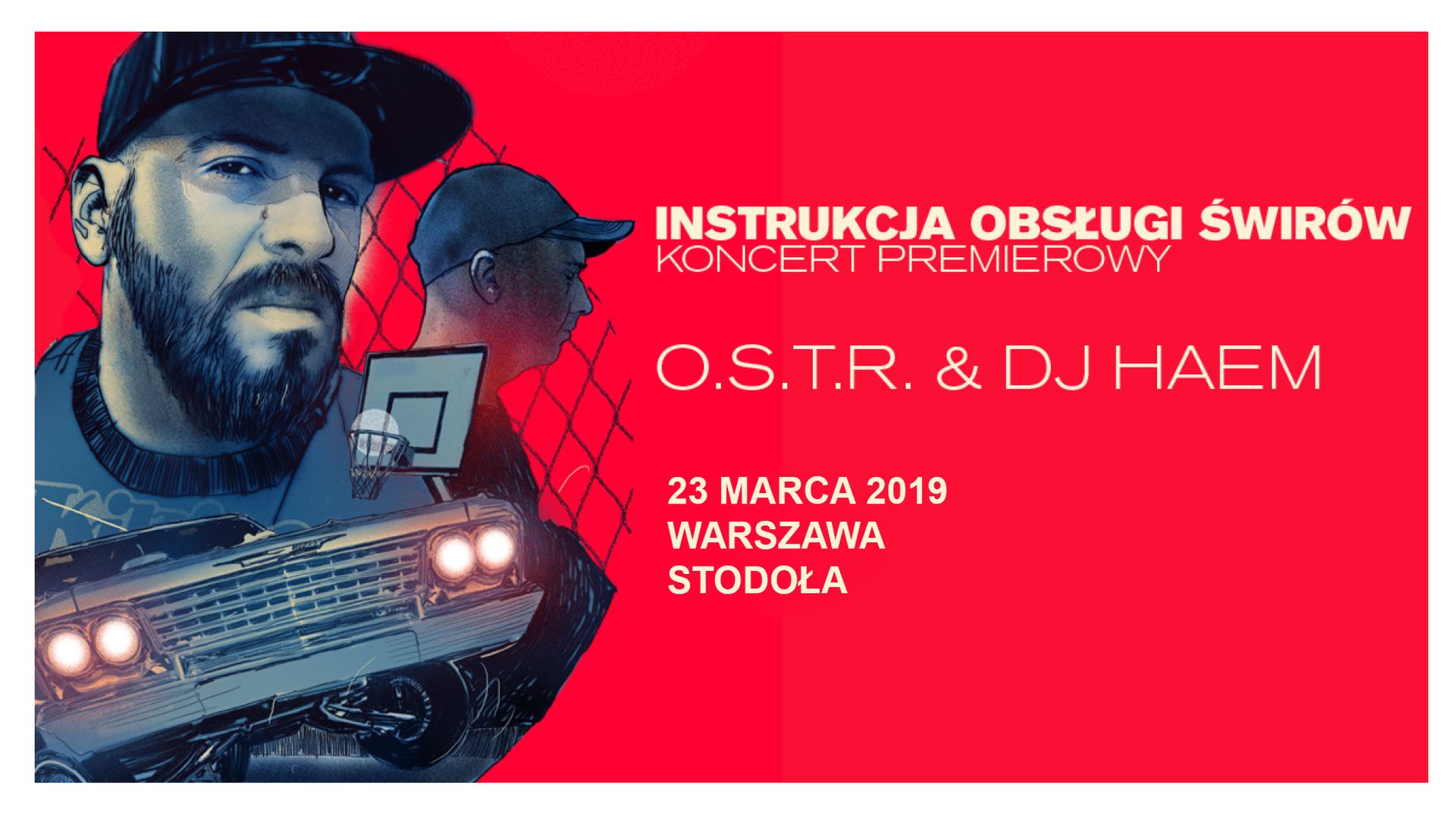 Bilety kolekcjonerskie - O.S.T.R. & DJ HAEM