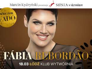 Bilety na wydarzenie Fabia Rebordao Fabia Rebordao - bilety