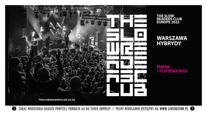 Bilety kolekcjonerskie - The Slow Readers Club