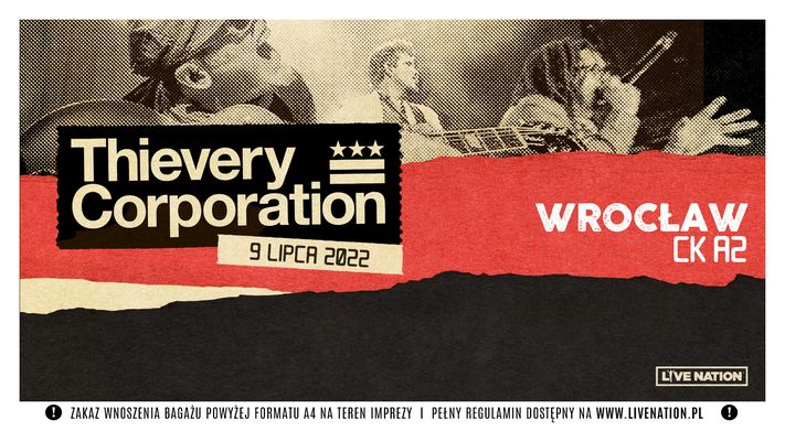 Bilety kolekcjonerskie - Thievery Corporation